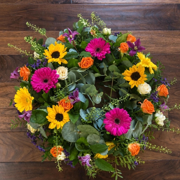 Beautiful Brights Wreath