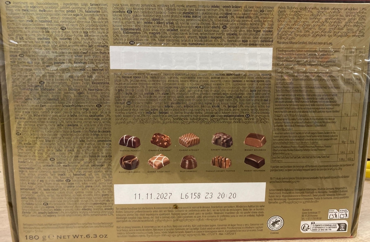 Luxury Praline Chocolates