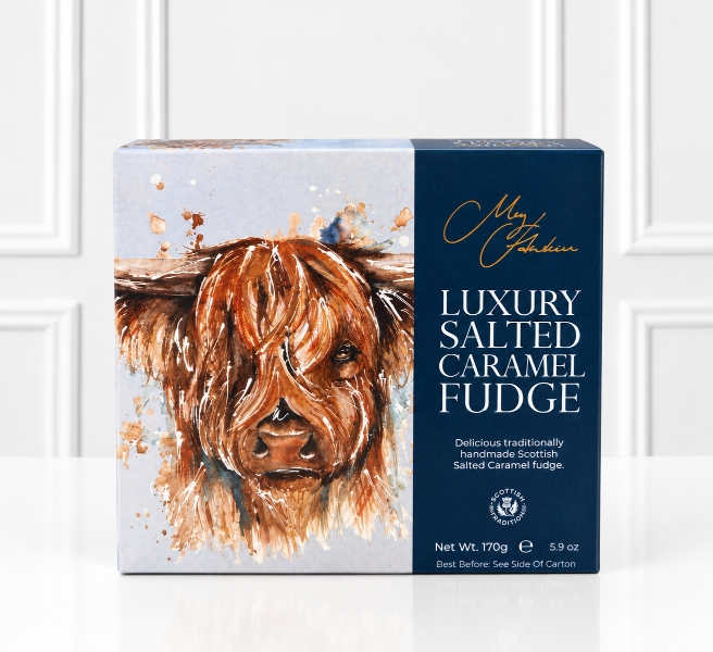 Luxury Salted Caramel Fudge