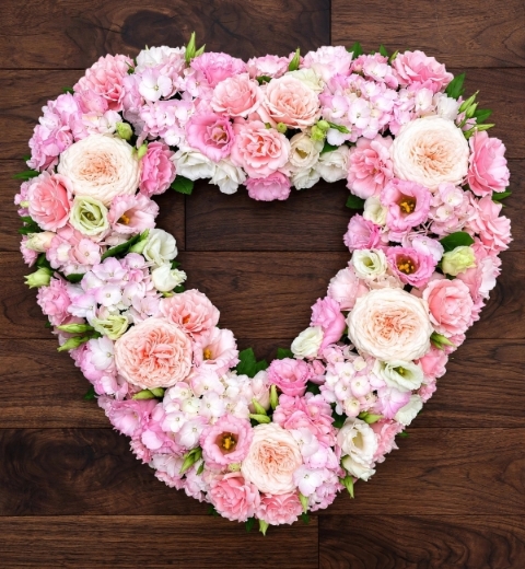 Country Garden Heart