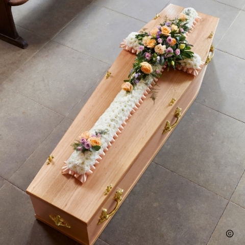 Pastel Coffin Cross